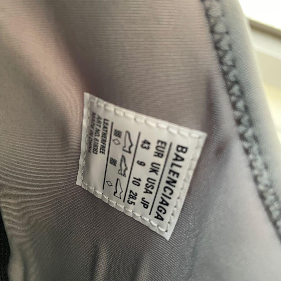 akira balenciaga track サンダル 43