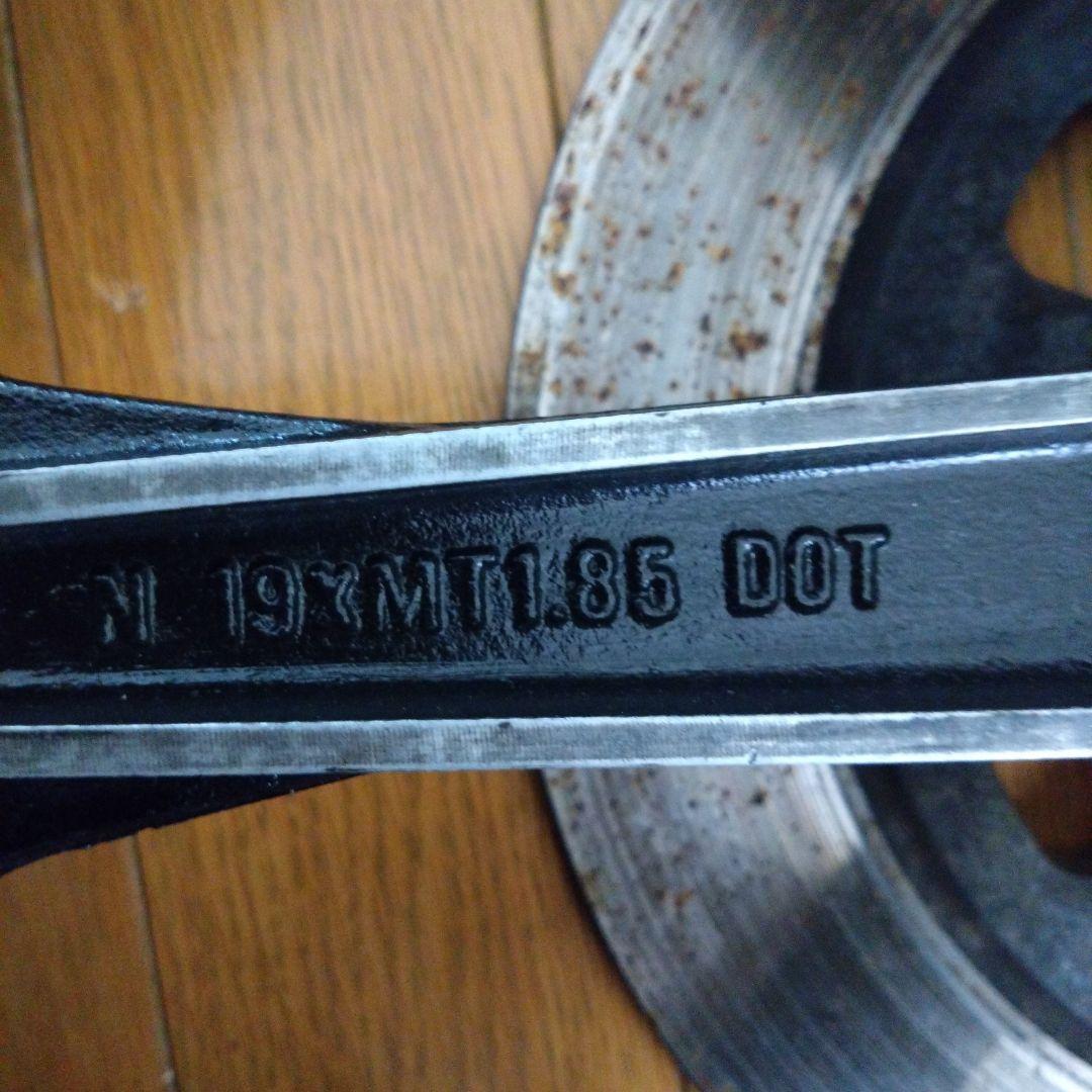 希少　ヤマハ　SR400 純正　キャストホイール　タイヤ付　フロント19
