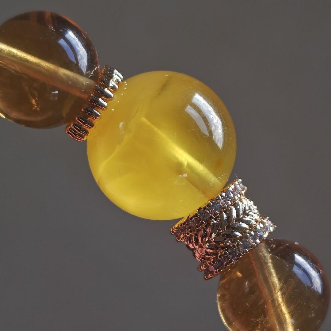 専用です♡新作　貴重！蜜蝋アンバー、ゴールデンフローライト