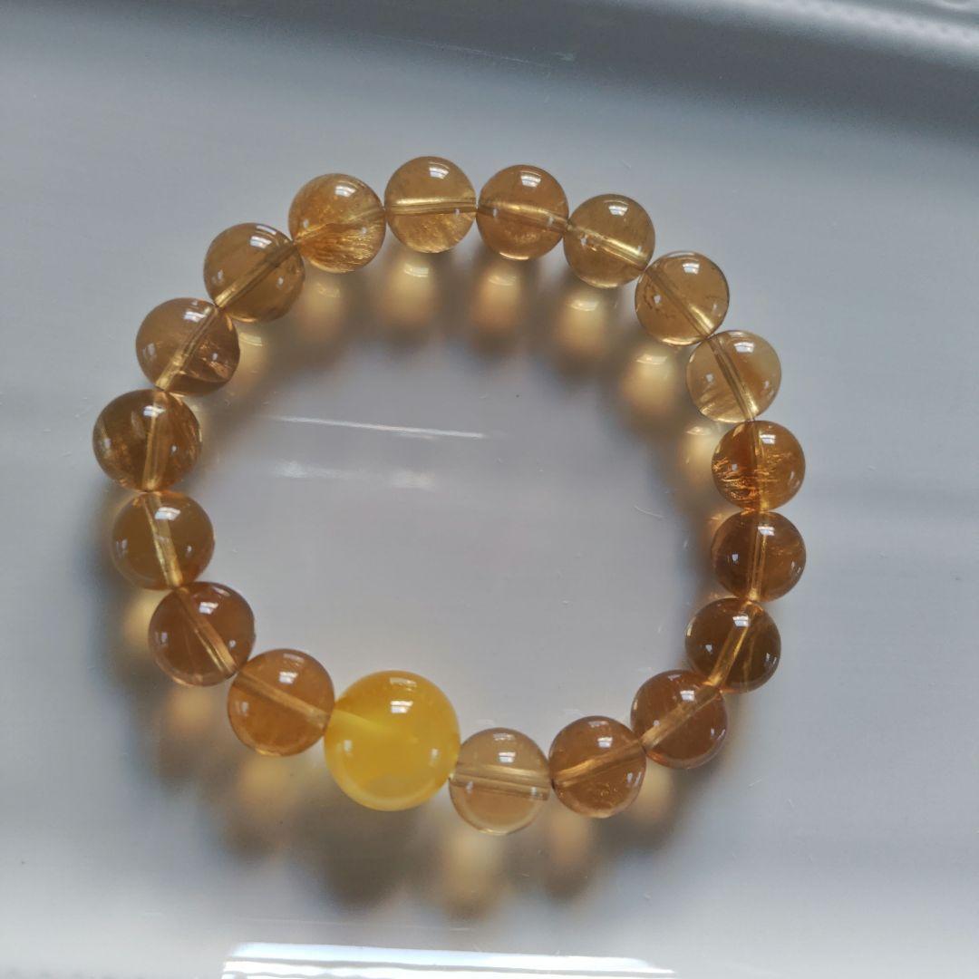 専用です♡新作　貴重！蜜蝋アンバー、ゴールデンフローライト