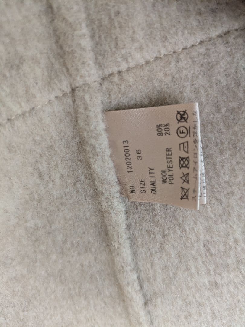 TODAYFUL ウールオーバーコート36