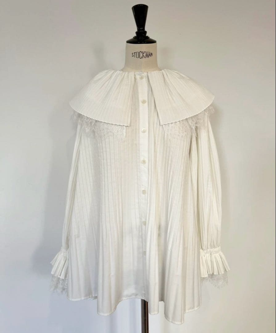 [新品］RosyMonster lace layered tunic ホワイト
