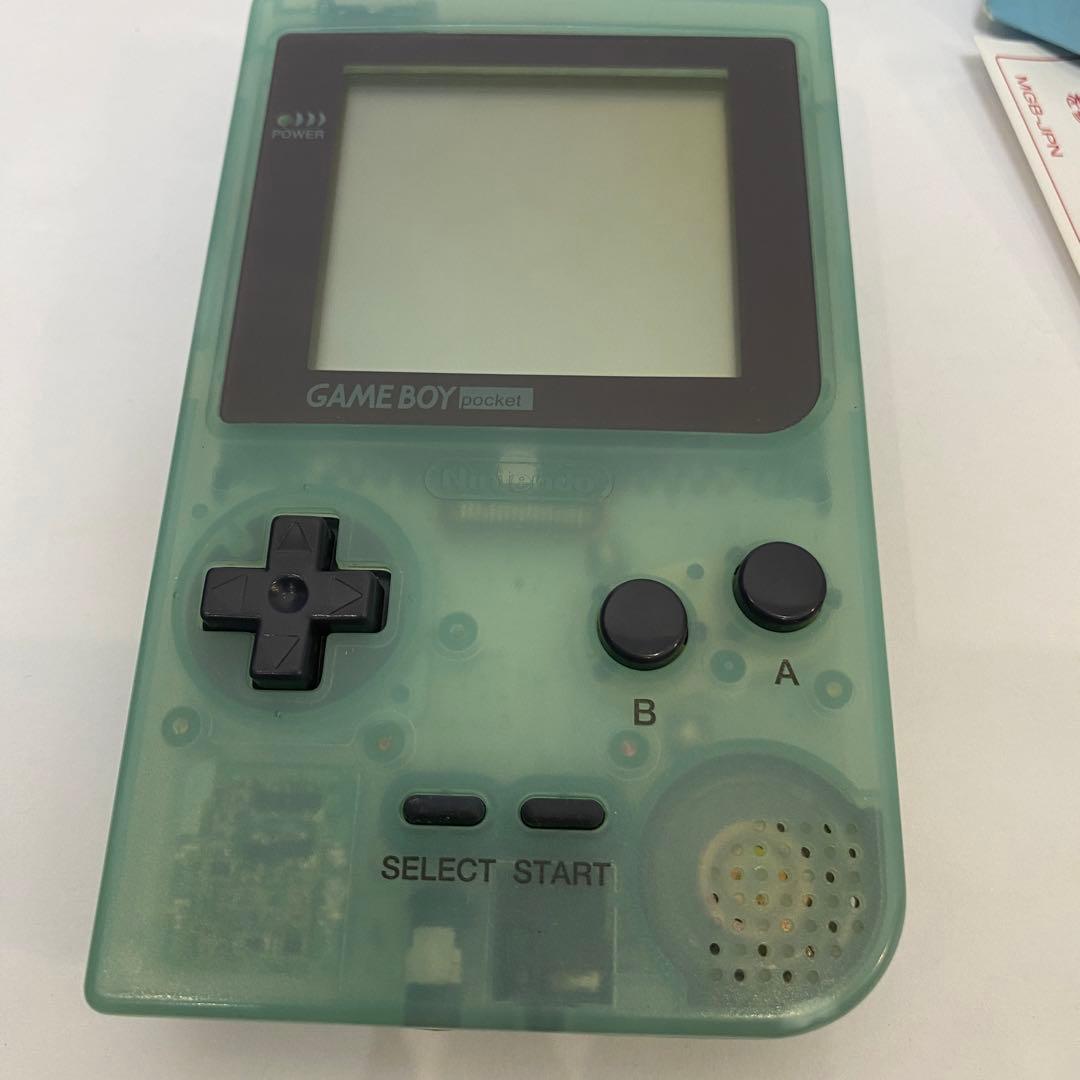 ゲームボーイポケット　ほぼ新品　★★★極美品　廃盤　超激レア　アイスブルー