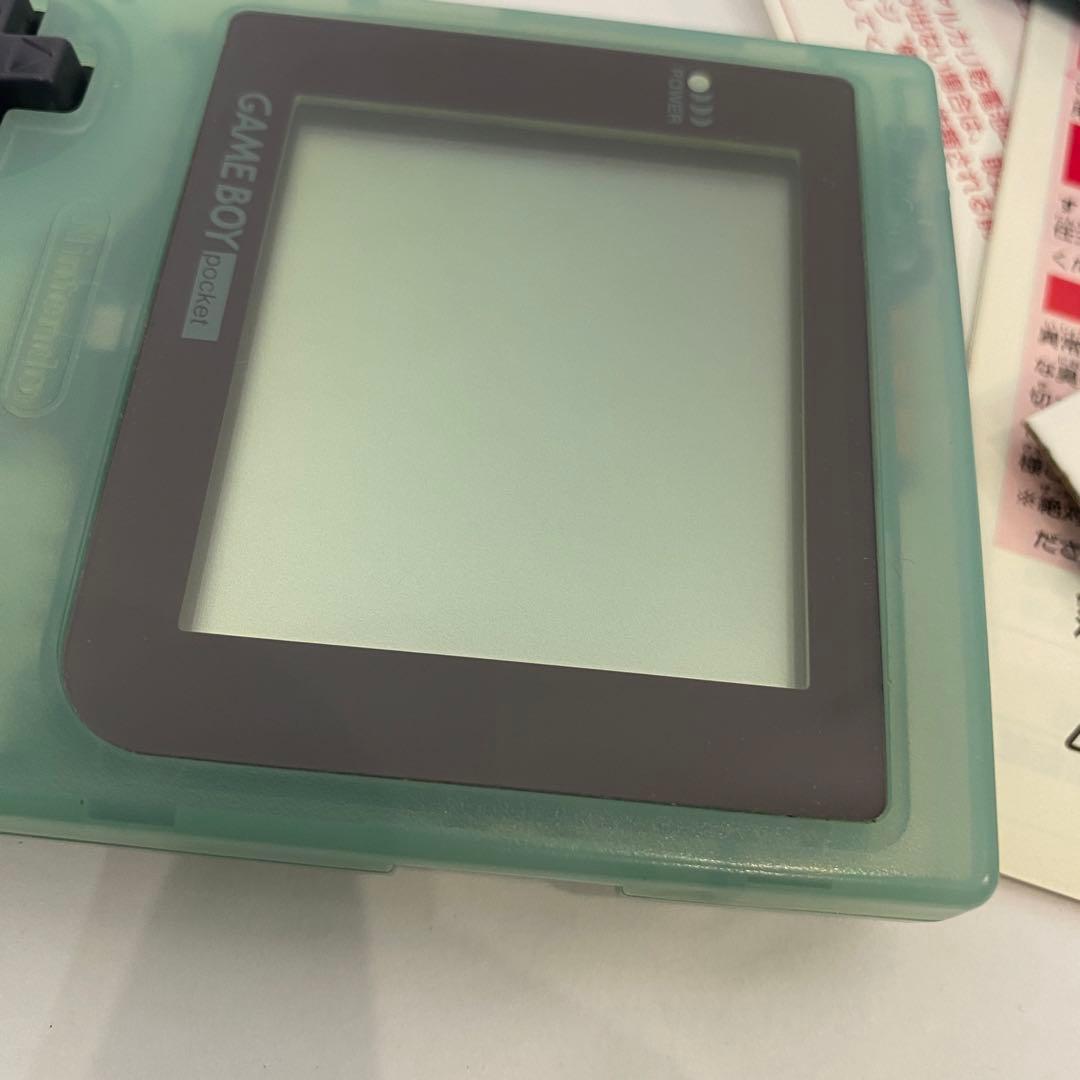 ゲームボーイポケット　ほぼ新品　★★★極美品　廃盤　超激レア　アイスブルー