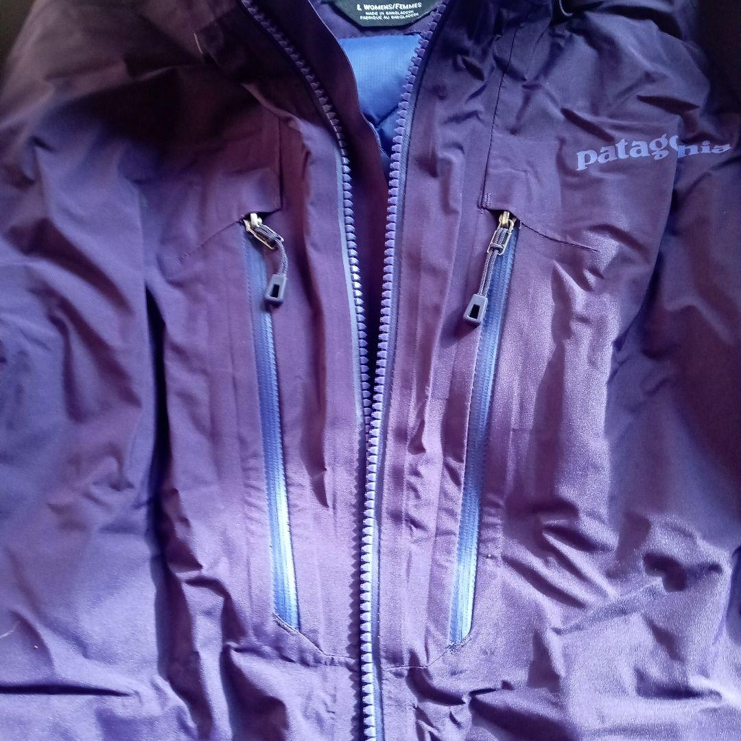 [超美品]パタゴニア フード付きダウンジャケット 紫