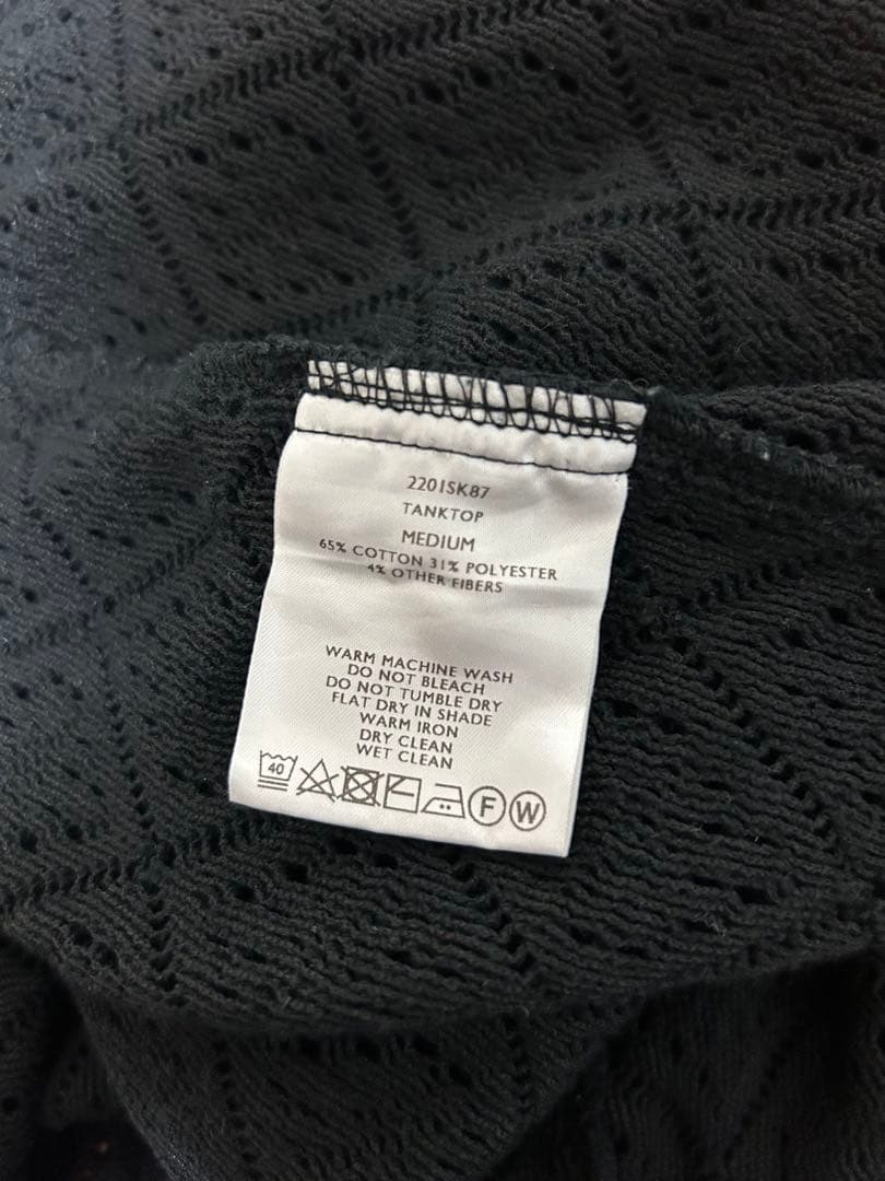 美品✨SHINYAKOZUKA TANKTOP BLACK Mサイズ