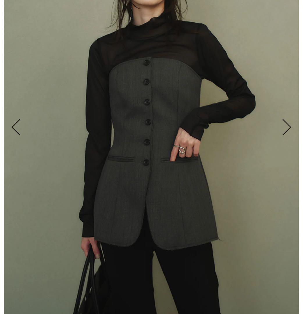 アニュアンス シアートリコットカットトップス