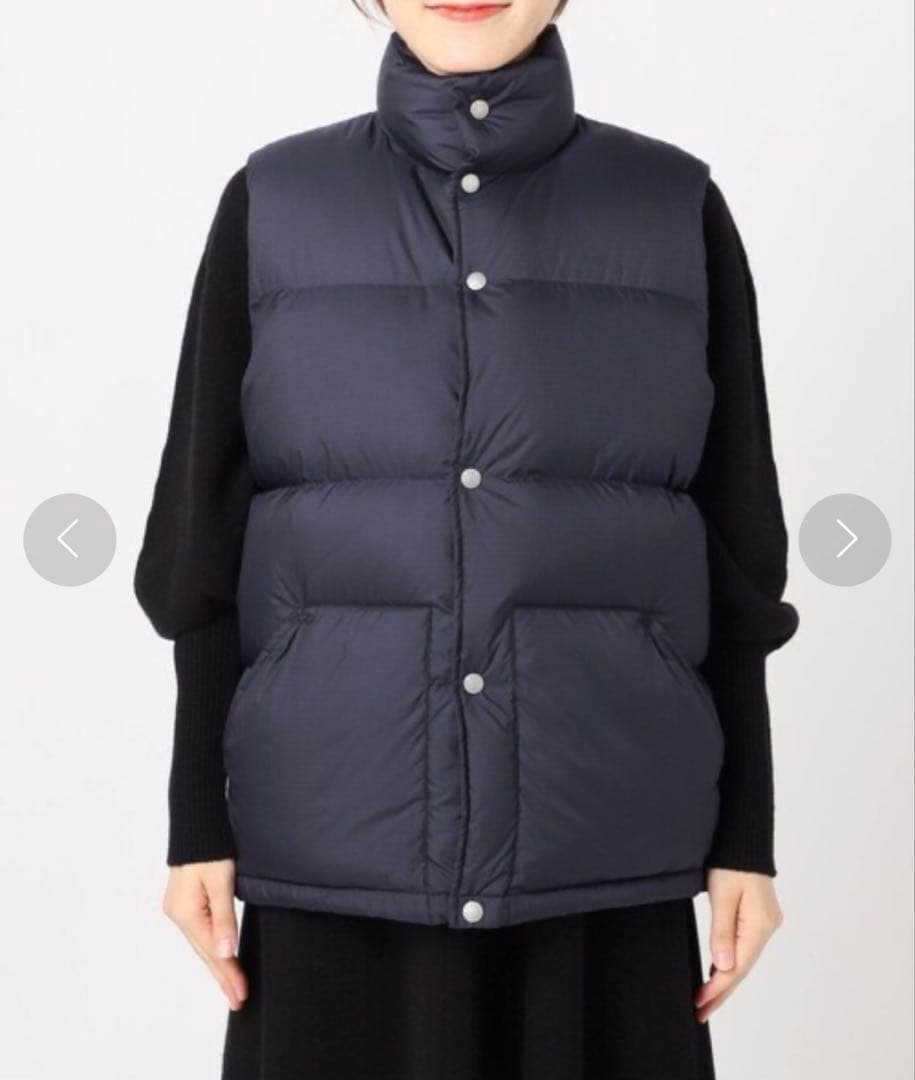 ジャーナルスタンダード別注 ノースフェイスパープルレーベル ダウンベスト