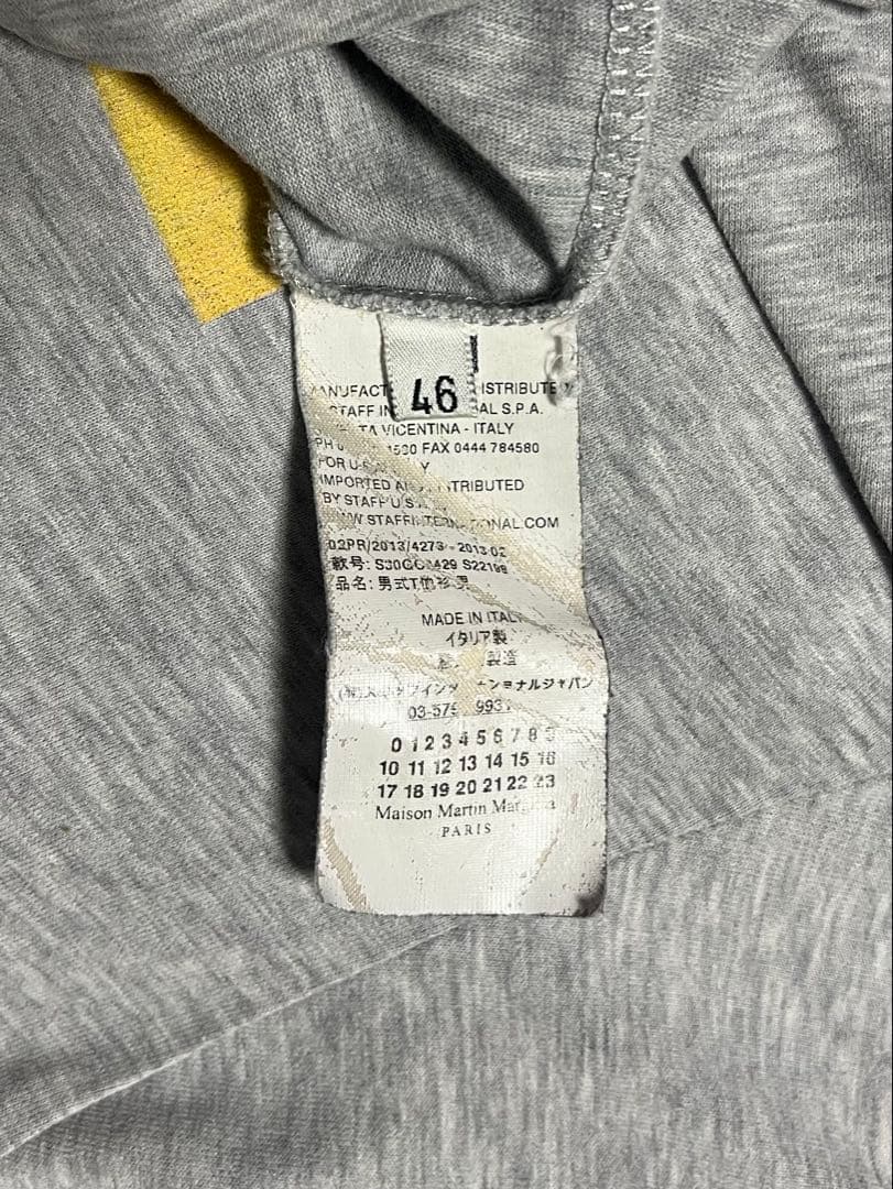 Maison Martin Margiela / マルジェラ/ 長袖カットソー