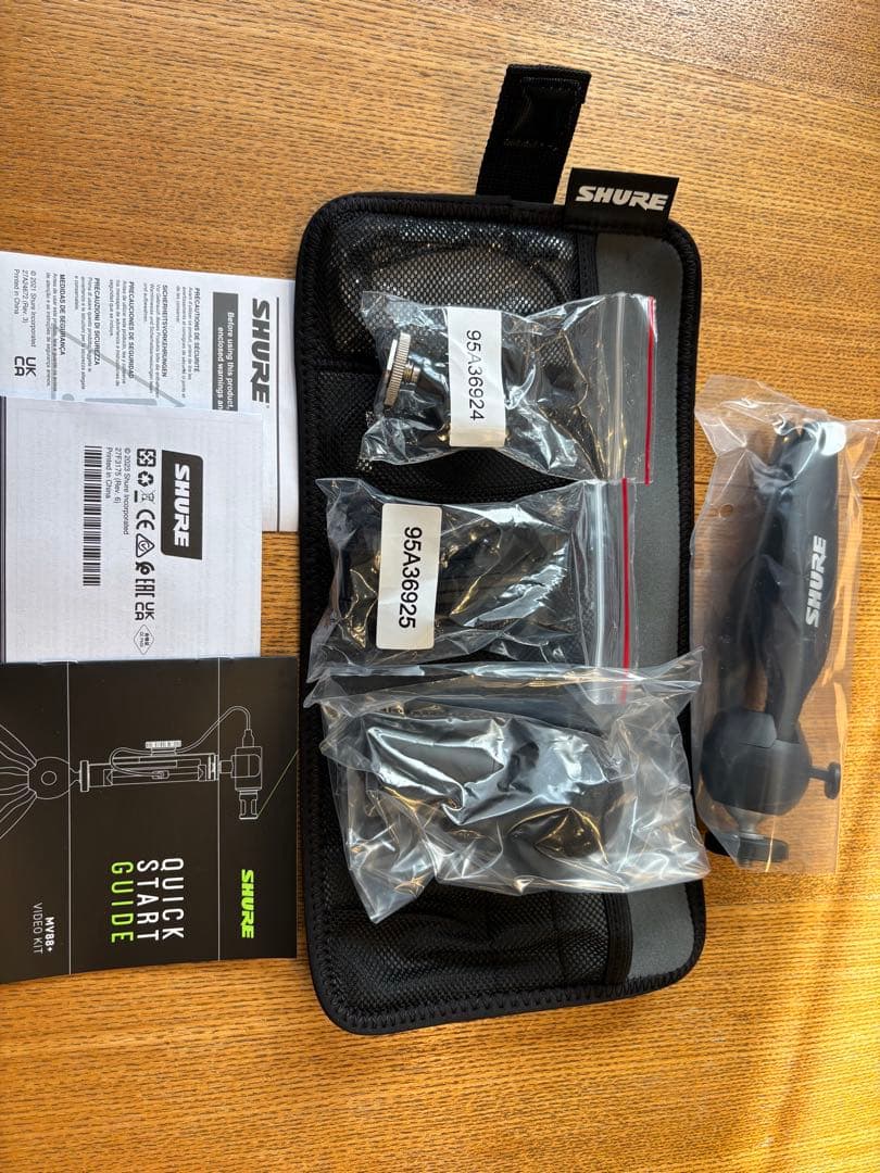 使用回数1回のみ Shure MV88+ Video Kit コンデンサーマイク