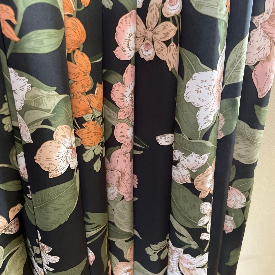 Sov.<original>花柄プリントワンピース