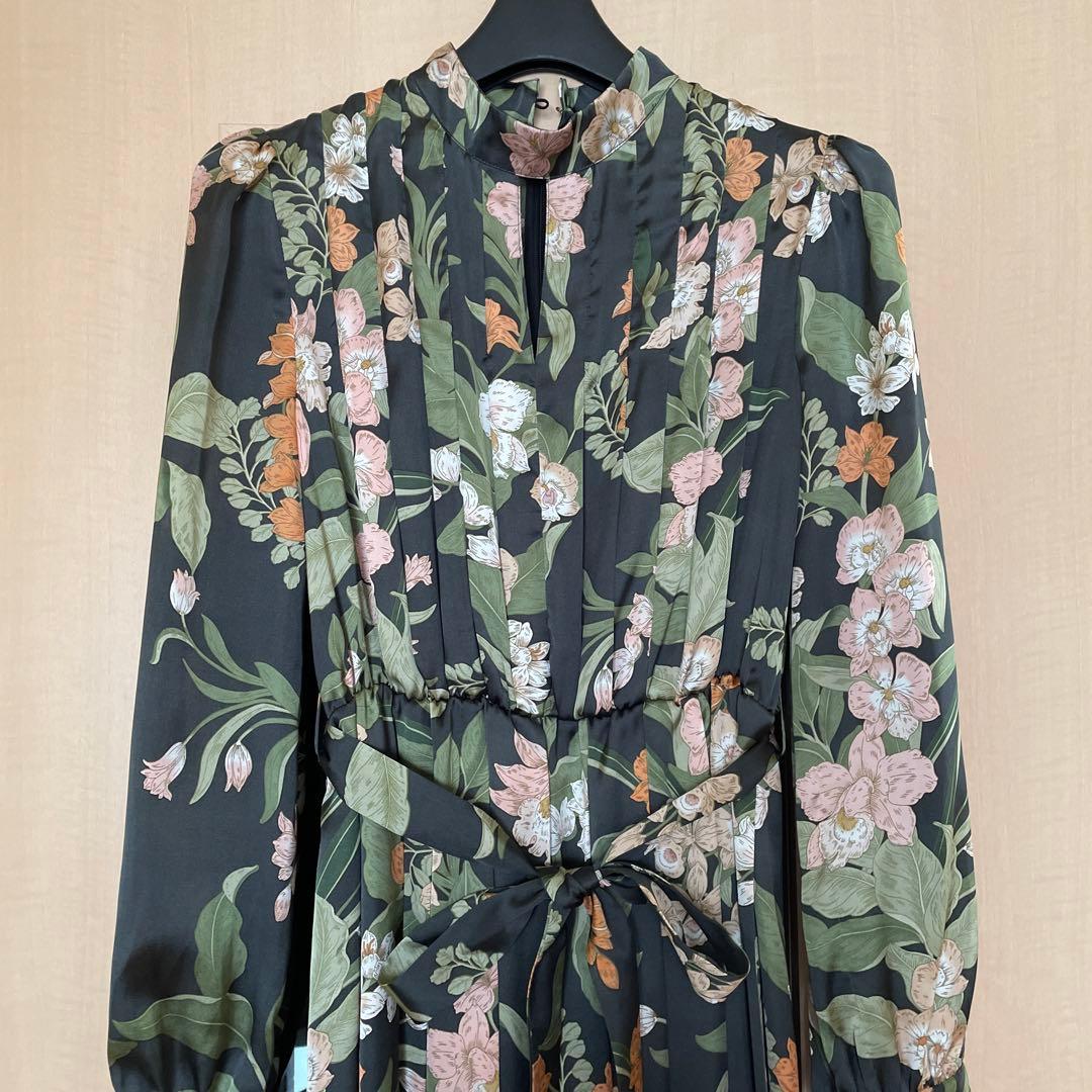 Sov.<original>花柄プリントワンピース