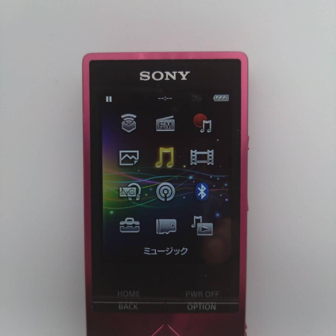 【概ね美品】SONY WALKMAN NW-A25 16GB ボルドーピンク