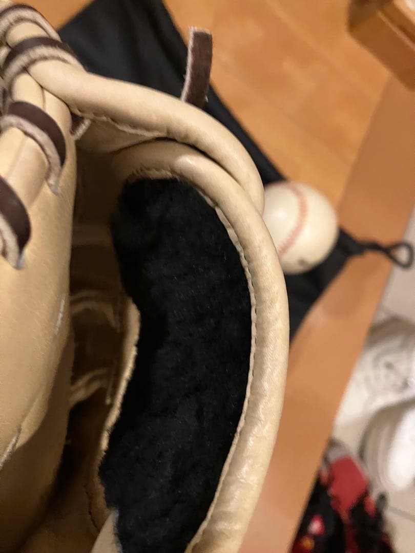 MizunoPro 硬式グローブ ベージュ波賀（Haga）即戦力