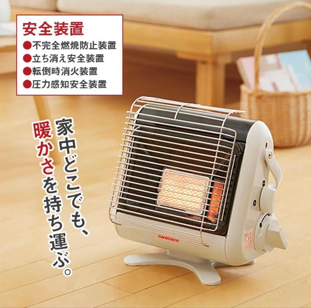 Iwatani カセットガスストーブ CB-STV-MYD3