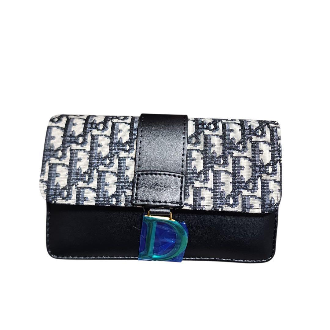 廣*優様 Christian Dior　ショルダーバッグ　トロッター柄　ノベルテ