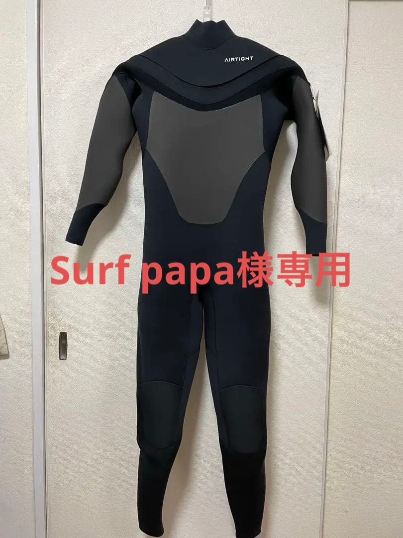 新品AIRTIGHT エアタイト　セミドライ 5mm/3mm フルスーツ L