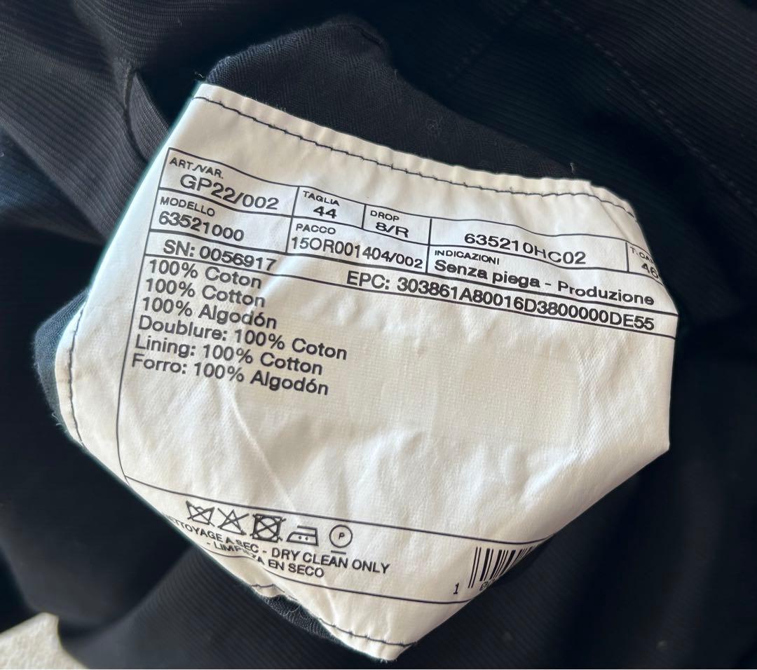 HERMÈS メンズ　パンツ　ブラック　極上美品