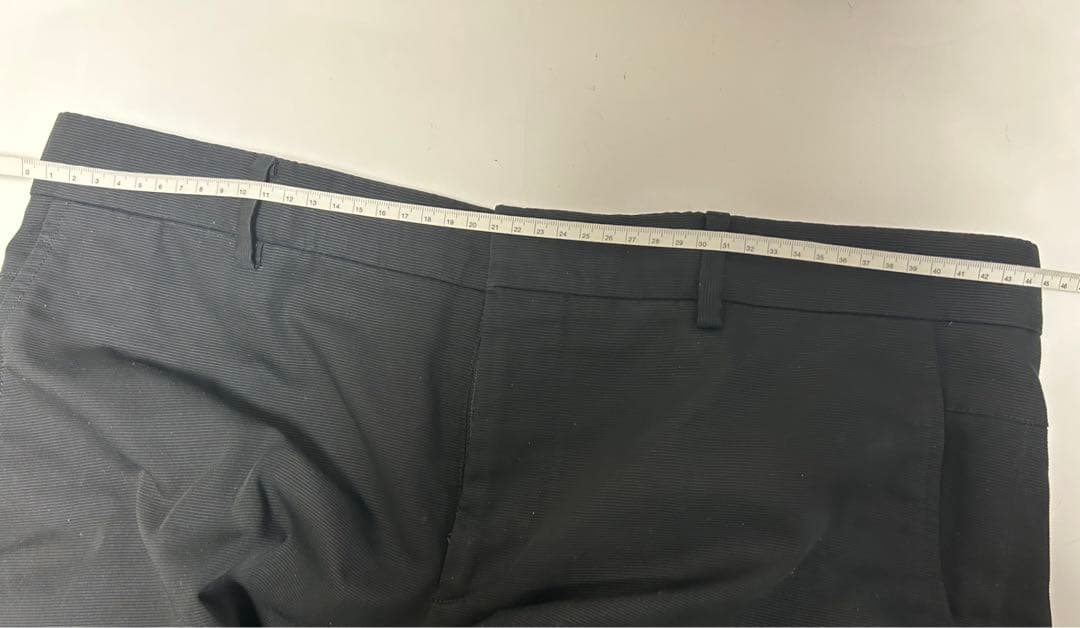 HERMÈS メンズ　パンツ　ブラック　極上美品