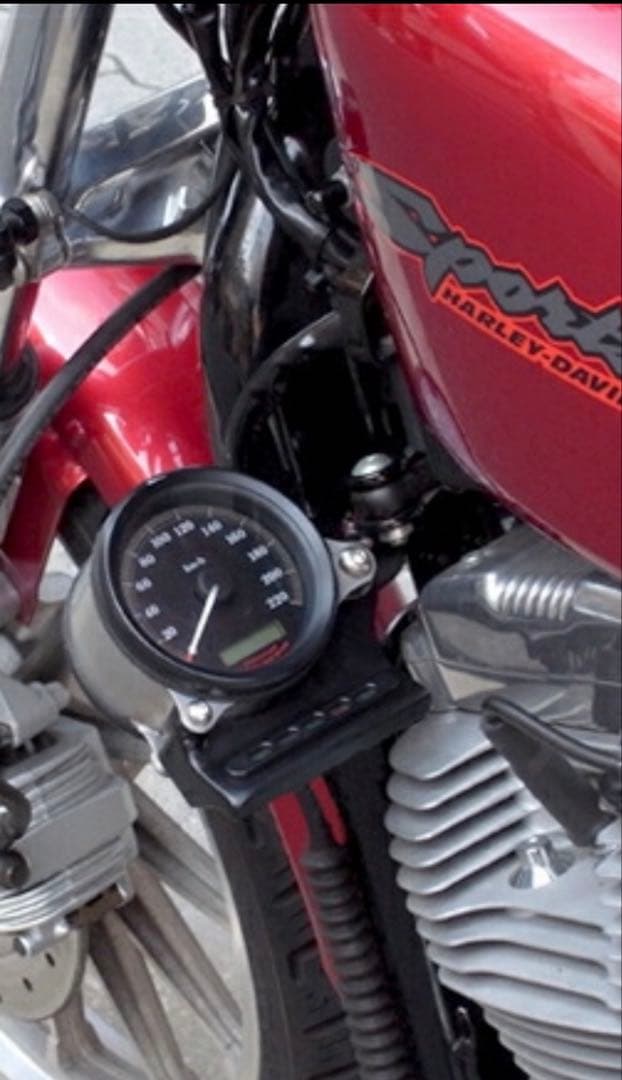 カーカー　トランプ メーター移設ブラケット スポーツスター XL1200