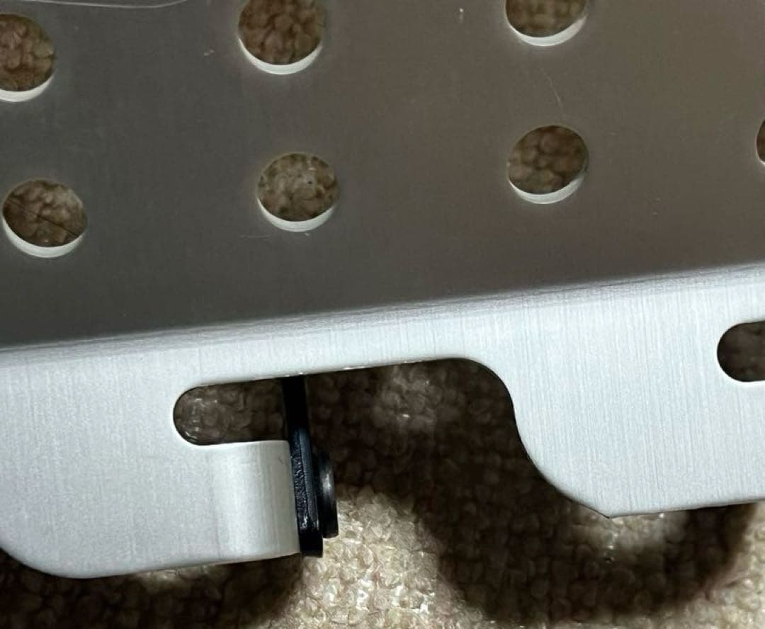 MAZDA RX-8 純正オプション アルミ フットレスト マツダ　内装