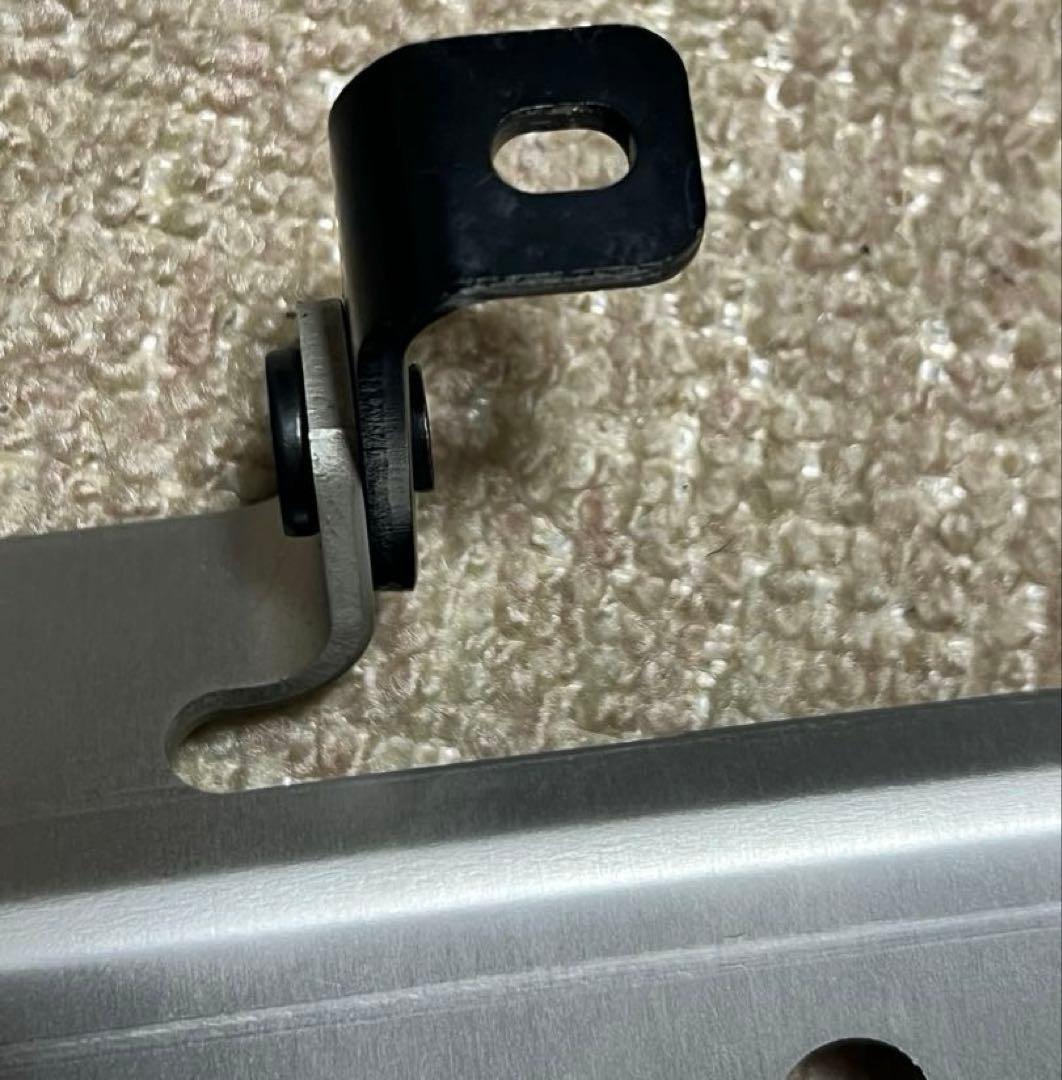 MAZDA RX-8 純正オプション アルミ フットレスト マツダ　内装