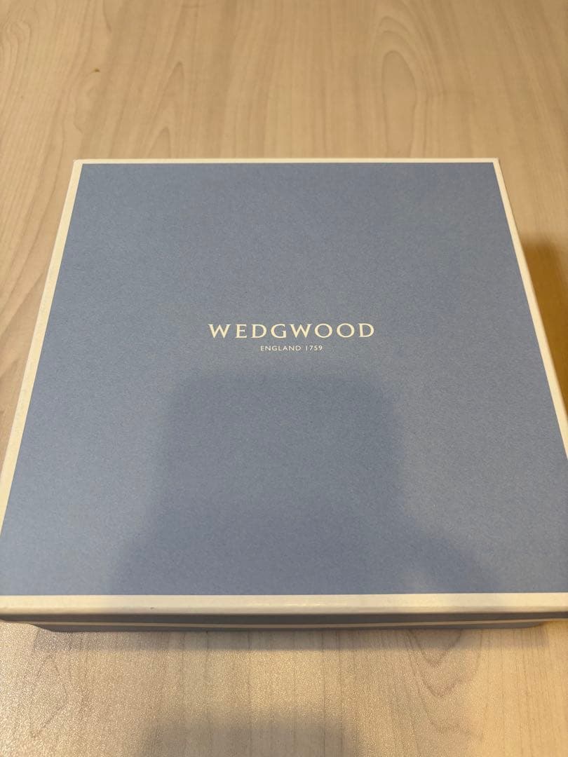 ウェッジウッドバタフライブルーム プレート 21cm。4枚セット 新品・箱付き