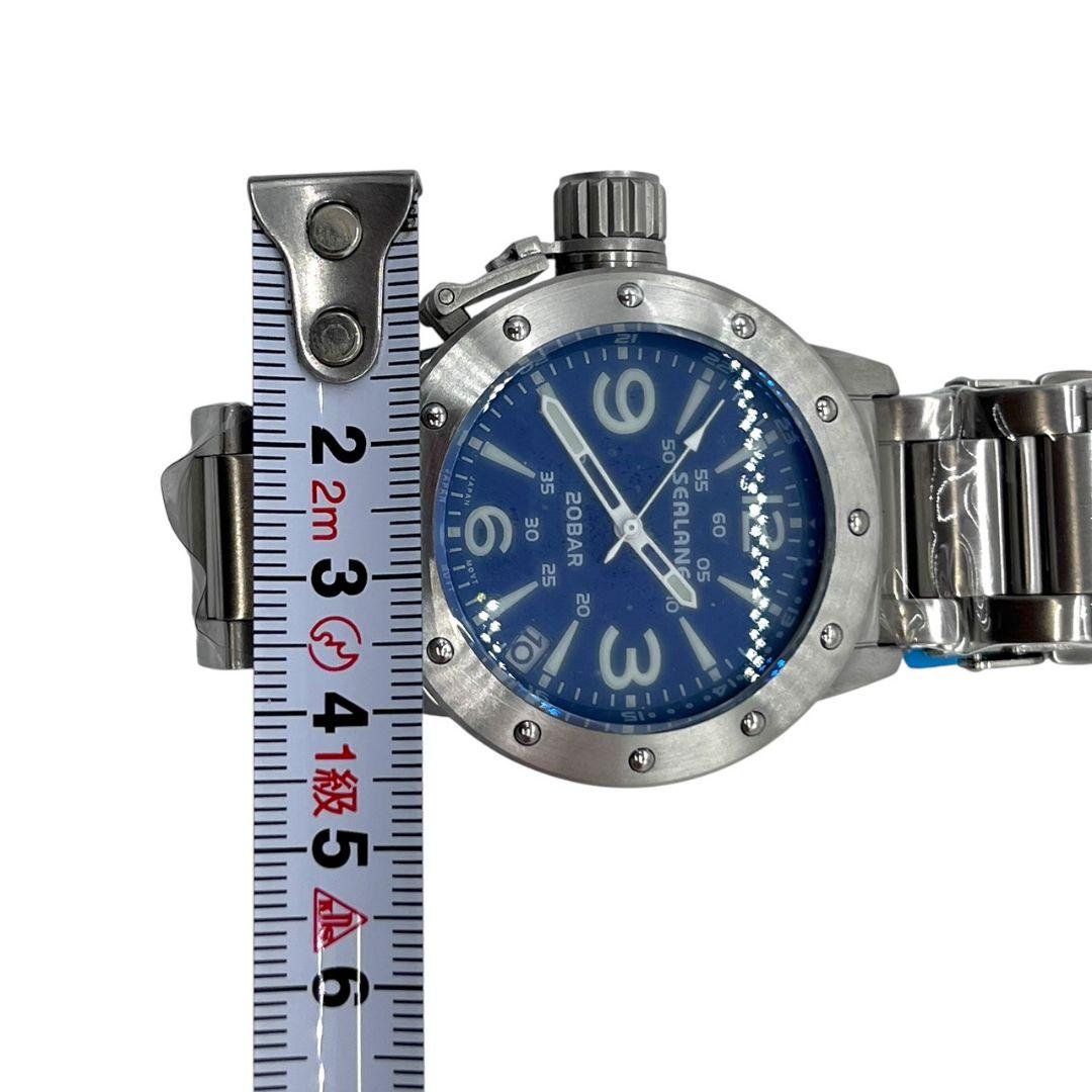 未使用 ダイバーズウォッチ シーレーン 蓄光