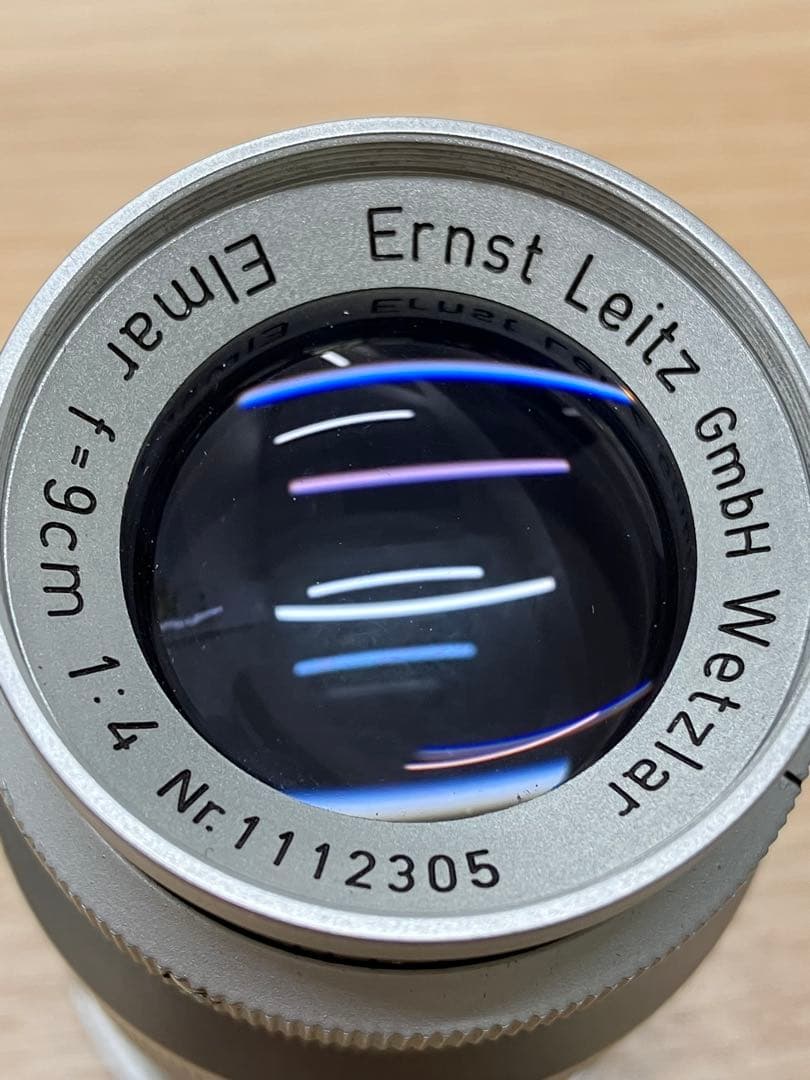 ライカ　レンズ　Leica elmar 90mm 9cm F4 Lマウント