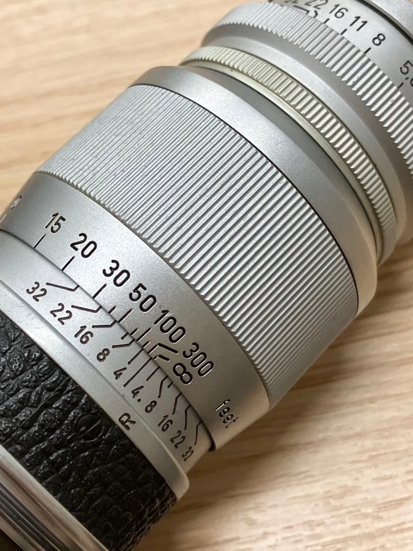 ライカ　レンズ　Leica elmar 90mm 9cm F4 Lマウント