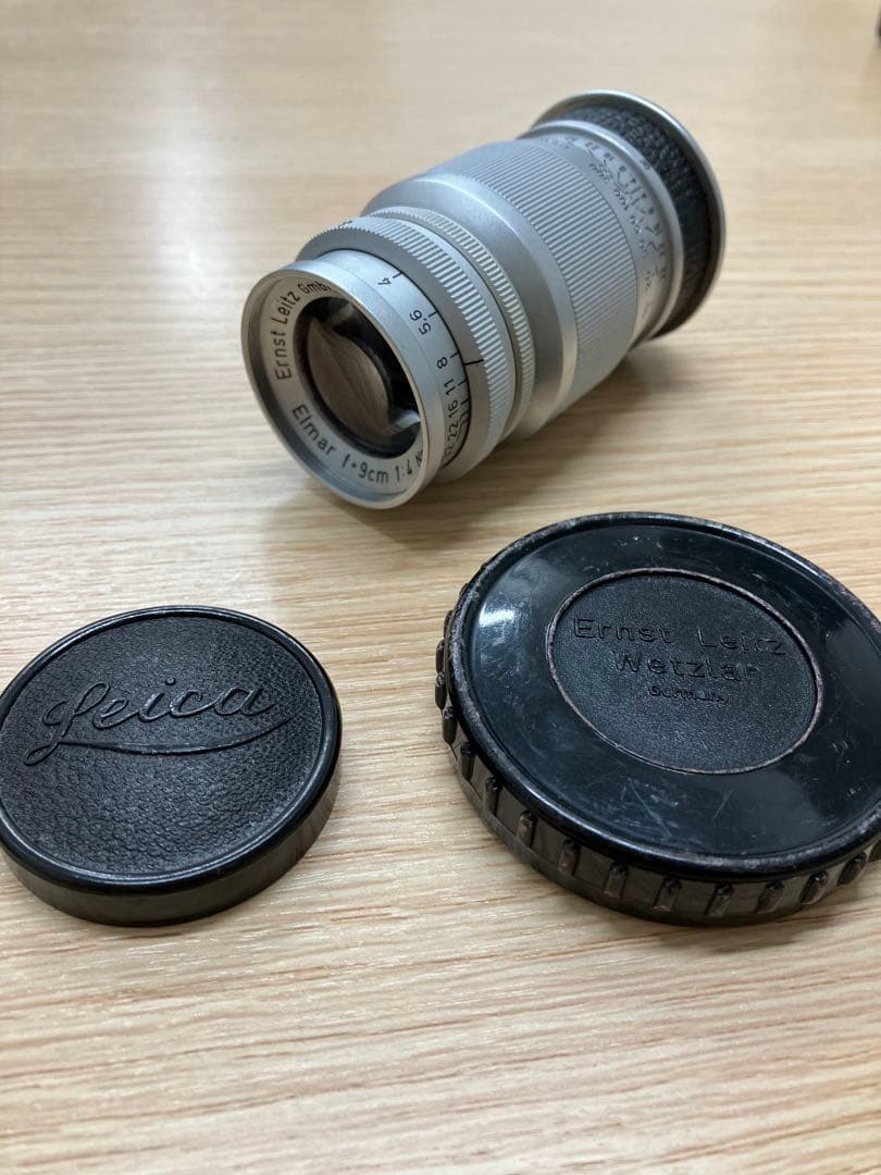 ライカ　レンズ　Leica elmar 90mm 9cm F4 Lマウント