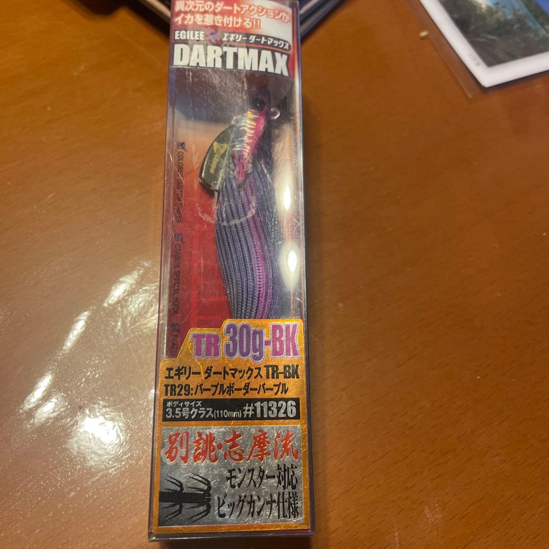 未使用　DARTMAX TR 30g-BK エギ 6個セット
