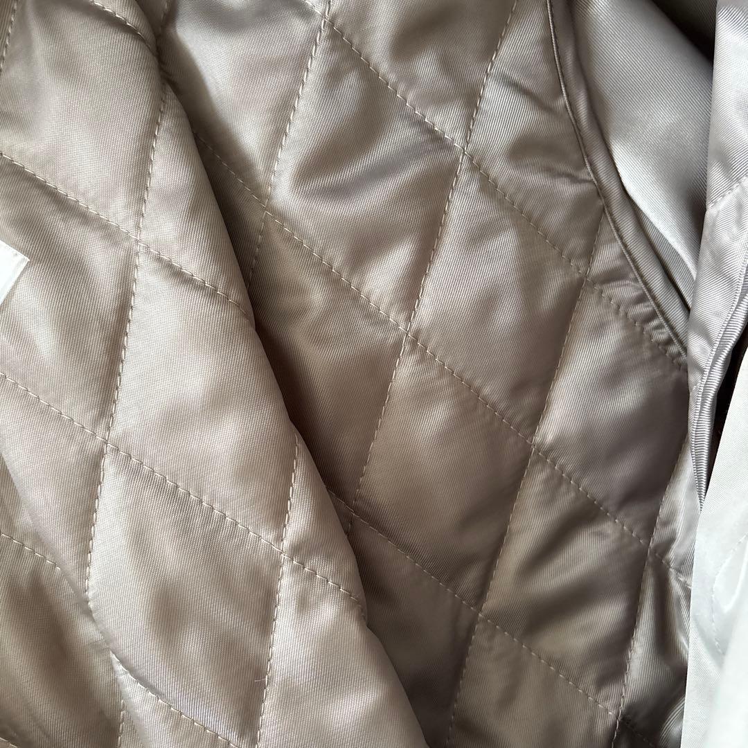 theory luxe フード付きベージュジャケット