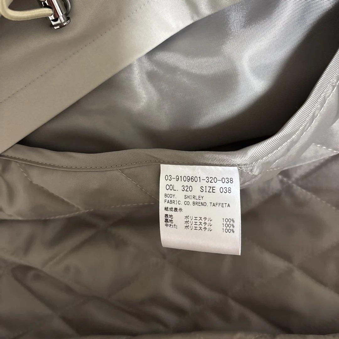 theory luxe フード付きベージュジャケット