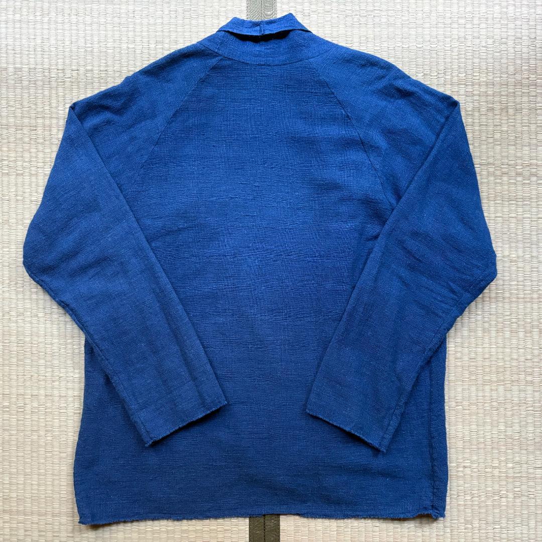 MITTAN SNチャルカkalaコットンジャケット 藍 サイズ3