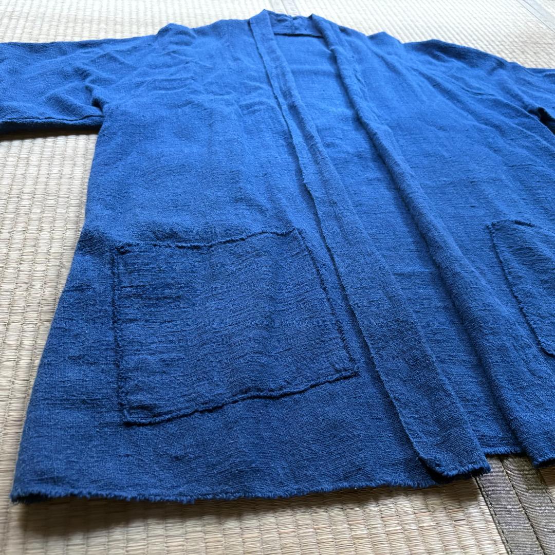 MITTAN SNチャルカkalaコットンジャケット 藍 サイズ3