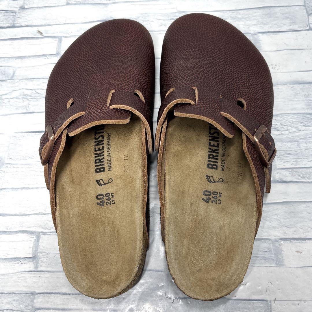 ✨極美品✨ビルケンシュトック ボストン ホーウィンレザー ブラウン 26cm