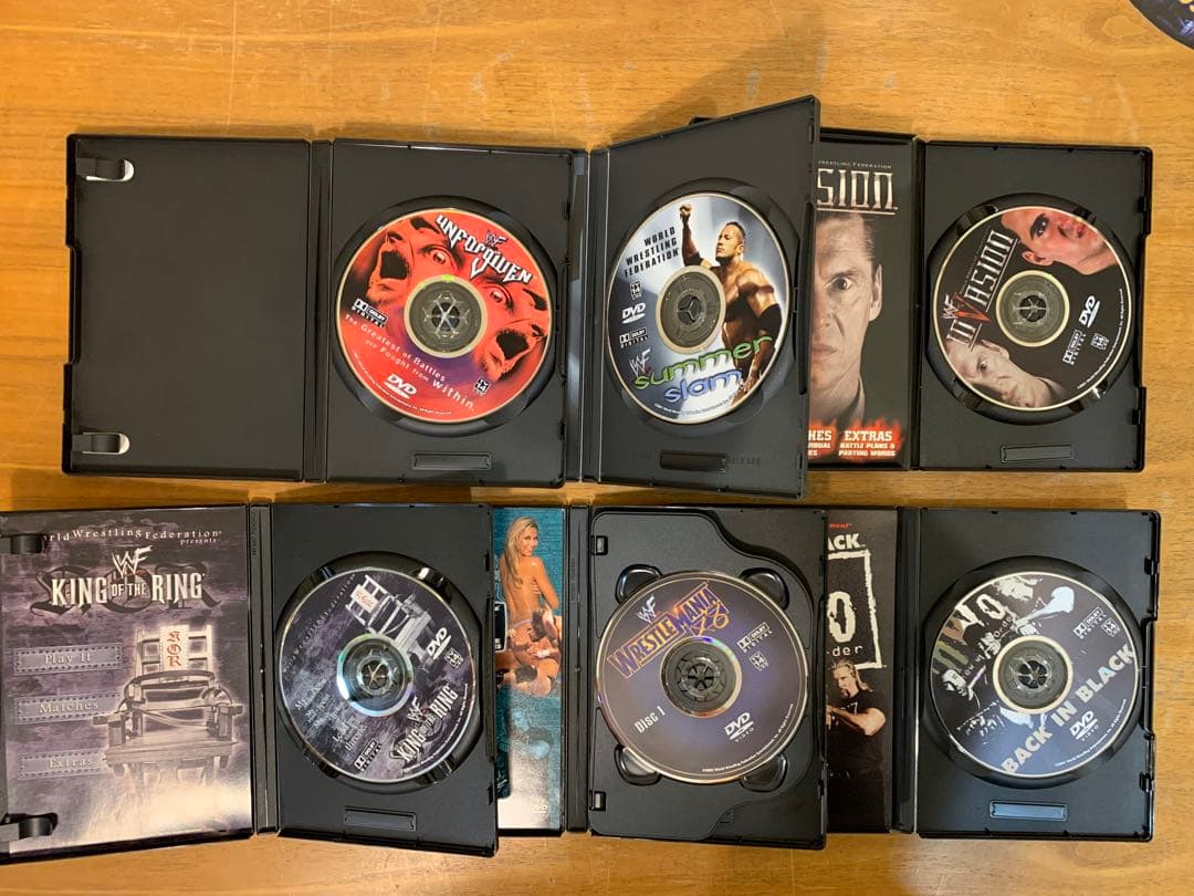 N1214-03★DVD WWE アンフォーギヴェン / RUMBLE