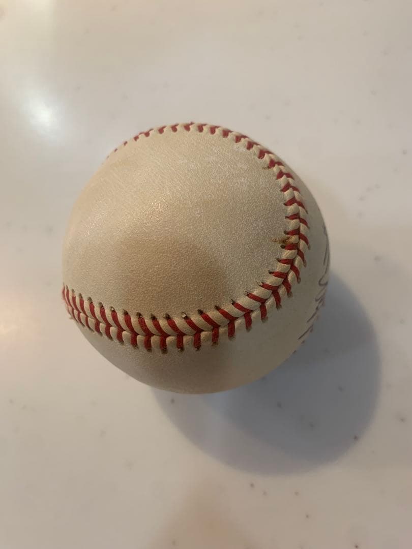 長嶋茂雄　直筆サインボール 透明ケース付き