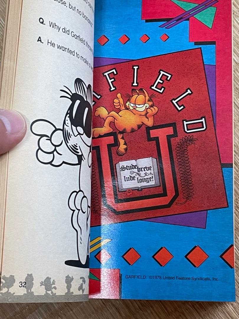 ガーフィールド クロスワードパズル