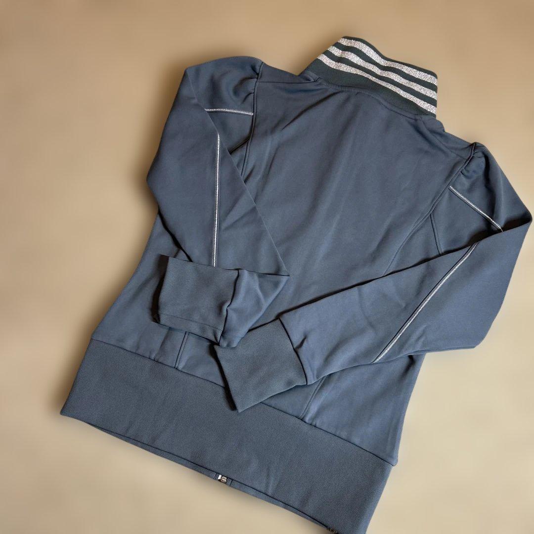 adidas ジャージ上下セット グレー