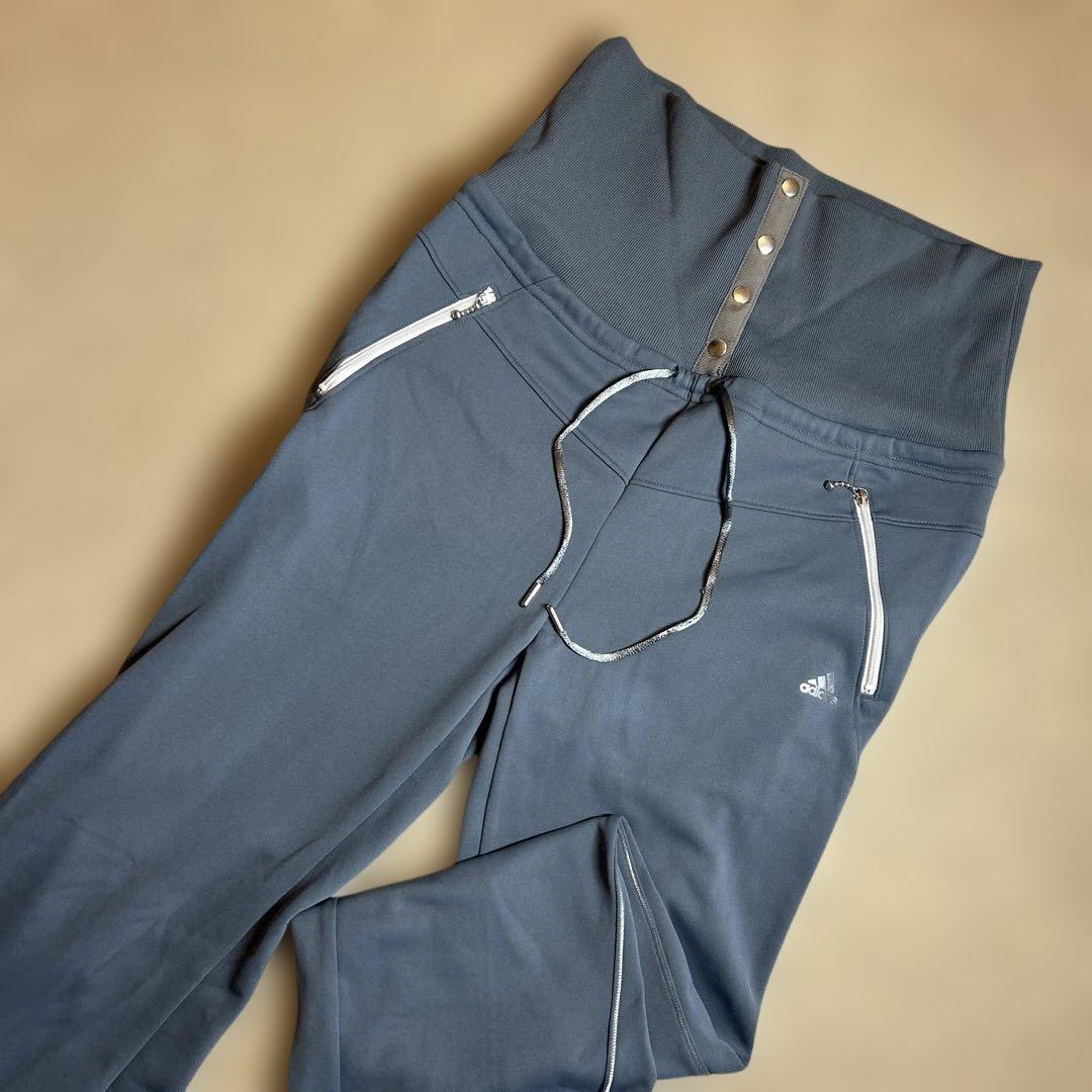 adidas ジャージ上下セット グレー