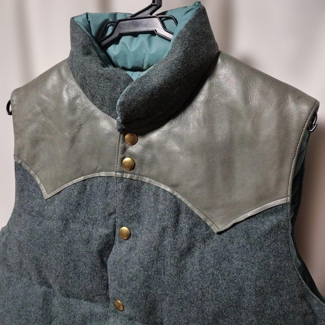 ロッキーマウンテン フェザーベッド メンズ ダウン ベスト size40