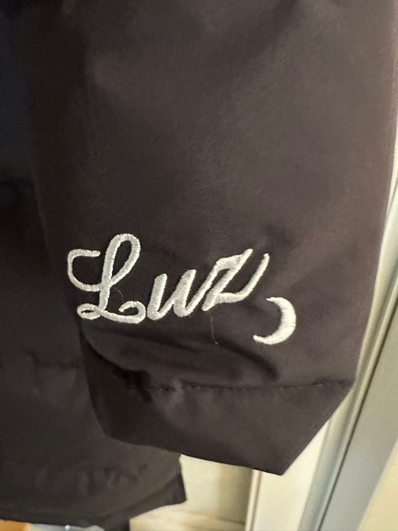 LUZeSOMBRA ブラック 高級ベンチコートLサイズ定価10万前後【送料込】