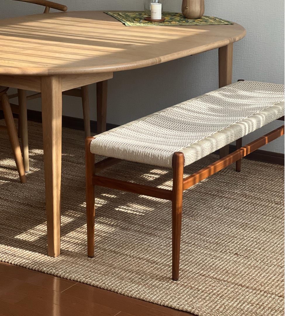 リセノ ダイニングベンチ PAPERCORD BENCH