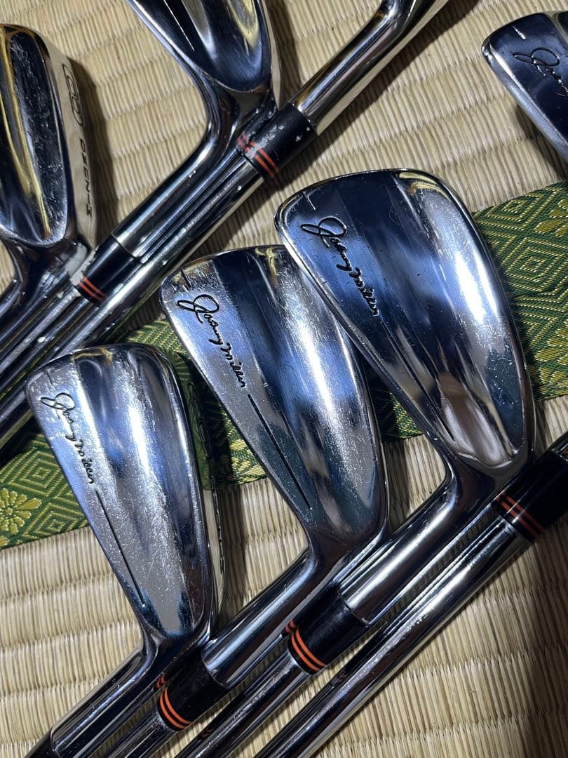 激レア！美品！MIZUNO ミズノ　ジョニー・ミラーアイアン8本セット　R