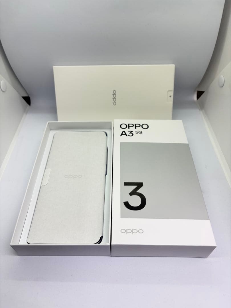 OPPO A3 5G パープル 本体　新品未使用　残債なし　一括購入済　即発送