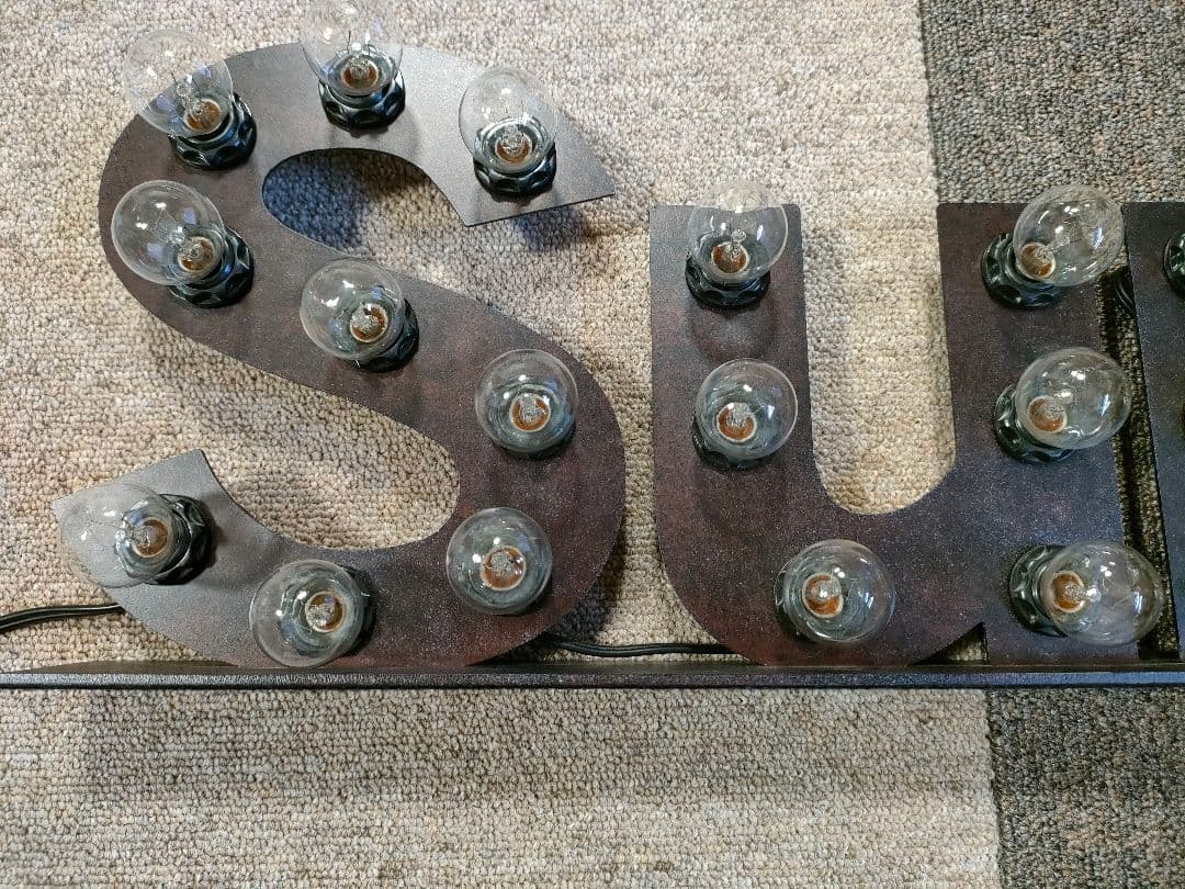 レア サーフ サイン ミッドセンチュリー 50s 60s アートワークスタジオ