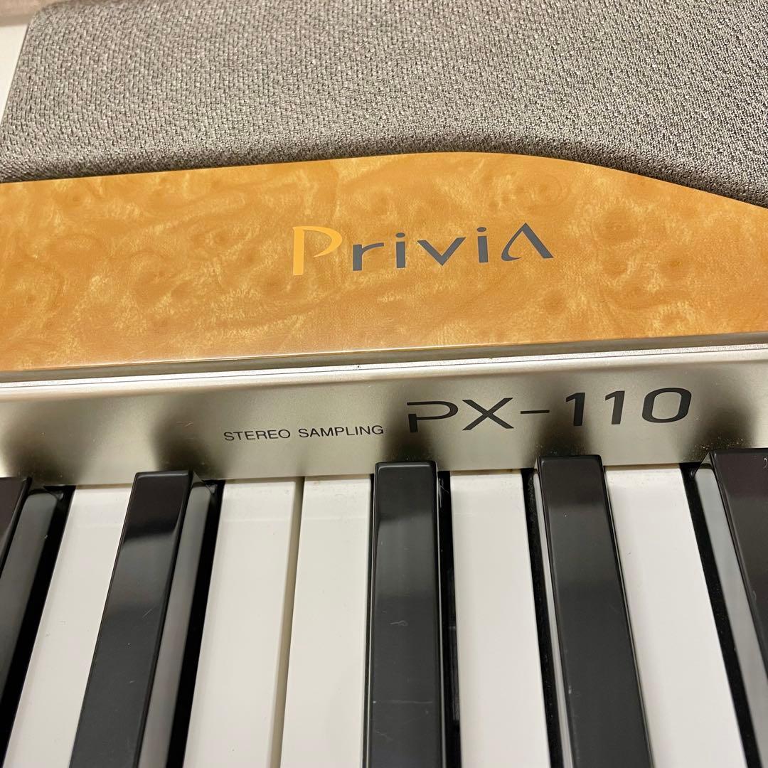 M*.様 【CASIO】電子ピアノPX-110 【Privia】折り畳み脚付き