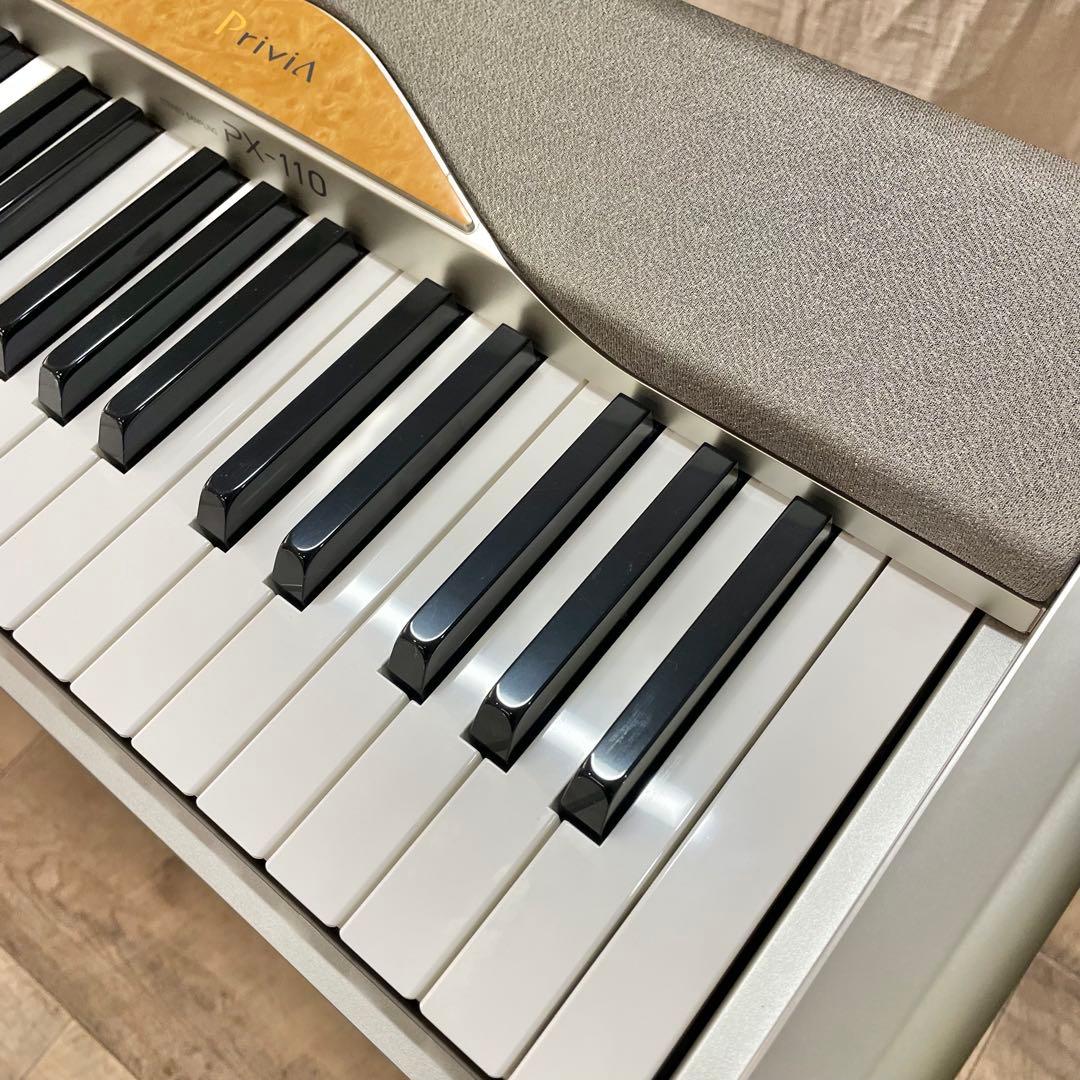 M*.様 【CASIO】電子ピアノPX-110 【Privia】折り畳み脚付き
